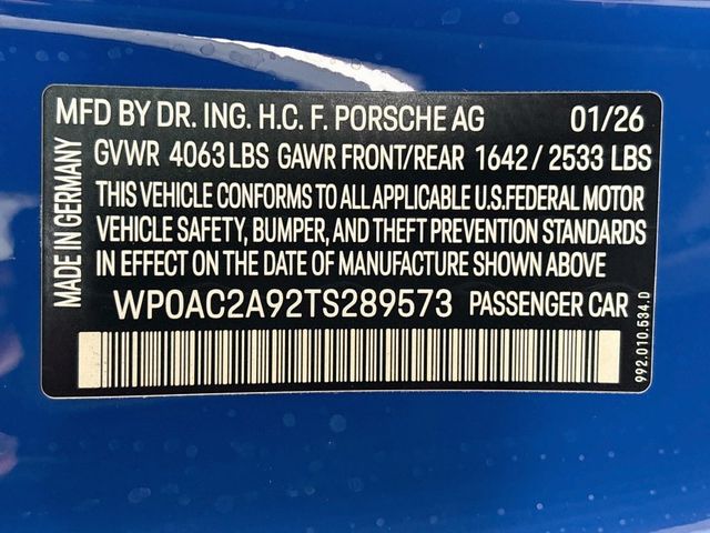 2026 Porsche 911 GT3 - 23101586 - 29