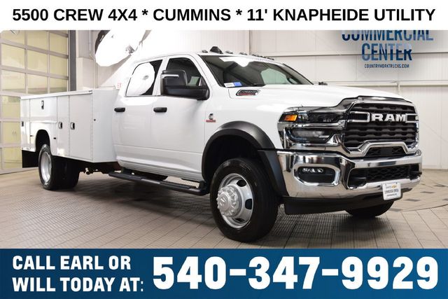 2026 Ram 5500 Chassis Cab 5500 CREW 4X4 * CUMMINS * 11' KNAPHEIDE UTILITY - 23094644 - 0