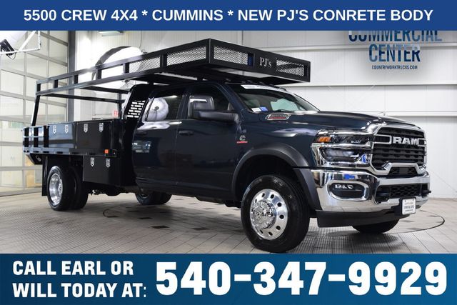 2026 Ram 5500 Chassis Cab 5500 CREW 4X4 * CUMMINS * NEW PJ'S CONCRETE BODY  - 23067823 - 0