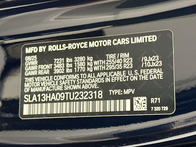 2026 Rolls-Royce Cullinan Sport Utility - 23009484 - 33