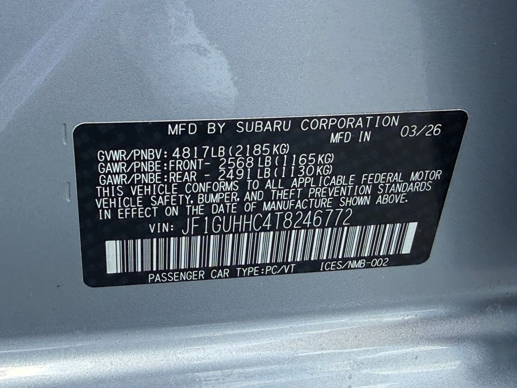 2026 Subaru Impreza RS AWD - 23067330 - 36