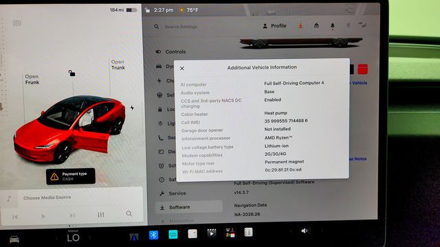 2026 Tesla Model 3 Long Range RWD w/ White & Black Premium Interior - 23081831 - 14