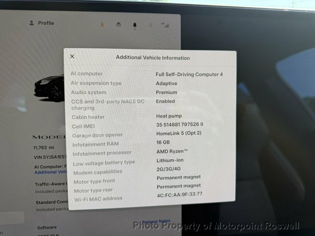 2026 Tesla Model S AWD - 23069611 - 23