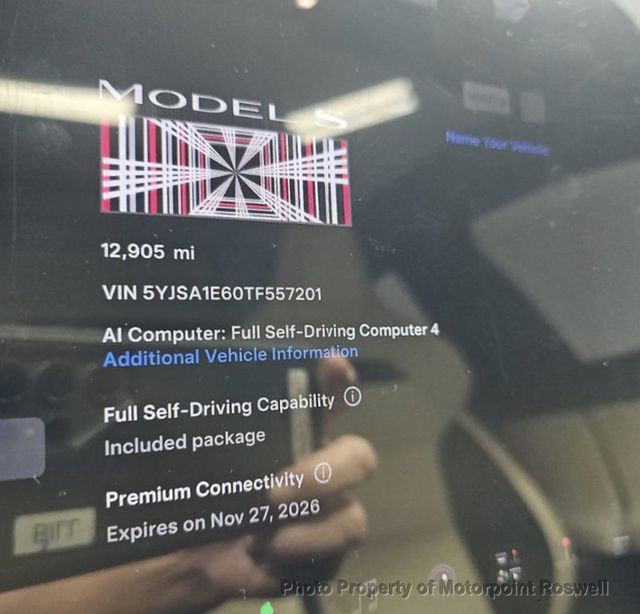 2026 Tesla Model S Plaid AWD - 23101505 - 2