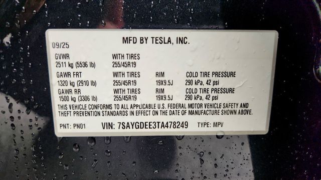 2026 Tesla Model Y Long Range Launch Series AWD *Ltd Avail* - 23002126 - 22