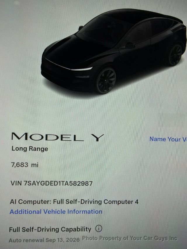 2026 Tesla Model Y Long Range RWD - 23064881 - 37