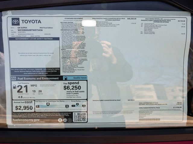 2026 Toyota GR Supra GR Supra, MkV Final Edition, Literally in the Wrapper - 22979948 - 59