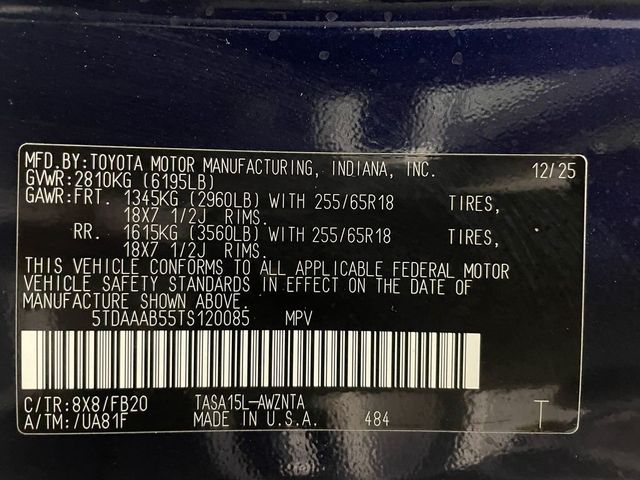 2026 Toyota Grand Highlander LE AWD - 23010315 - 50