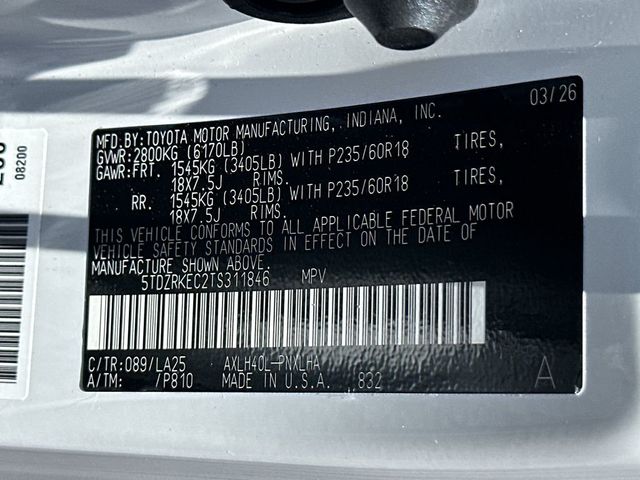 2026 Toyota Sienna Limited FWD 7-Passenger - 23041672 - 21