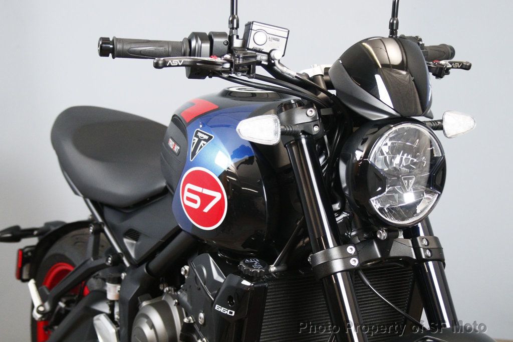 2026 Triumph Trident 660 Triple Tribute Only 1526 Miles - 23070249 - 0