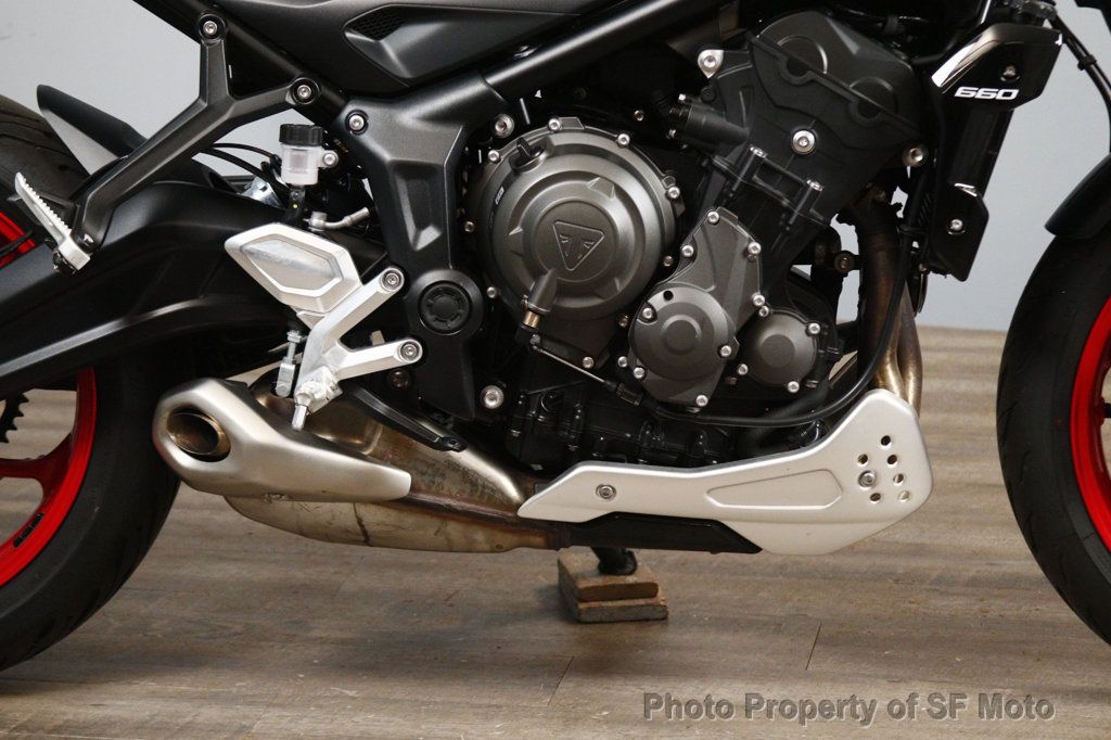 2026 Triumph Trident 660 Triple Tribute Only 1526 Miles - 23070249 - 14