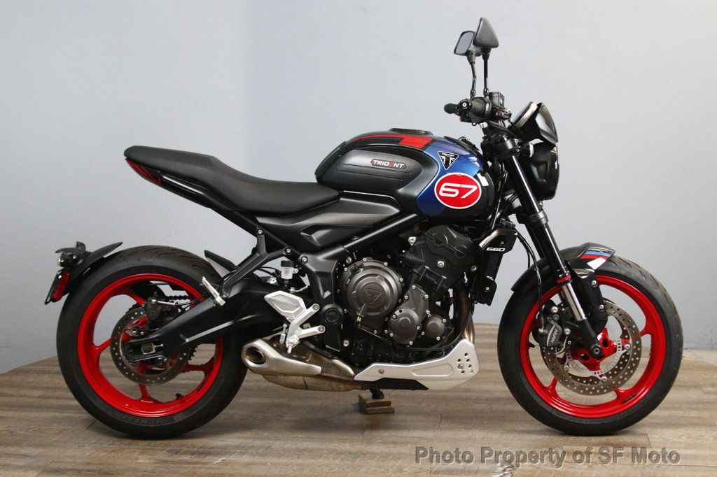 2026 Triumph Trident 660 Triple Tribute Only 1526 Miles - 23070249 - 2