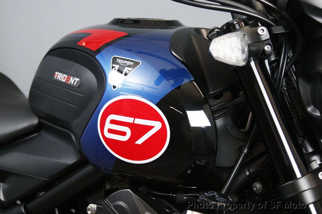 2026 Triumph Trident 660 Triple Tribute Only 1526 Miles - 23070249 - 32
