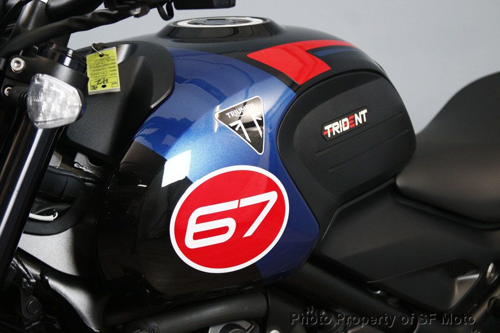 2026 Triumph Trident 660 Triple Tribute Only 1526 Miles - 23070249 - 33