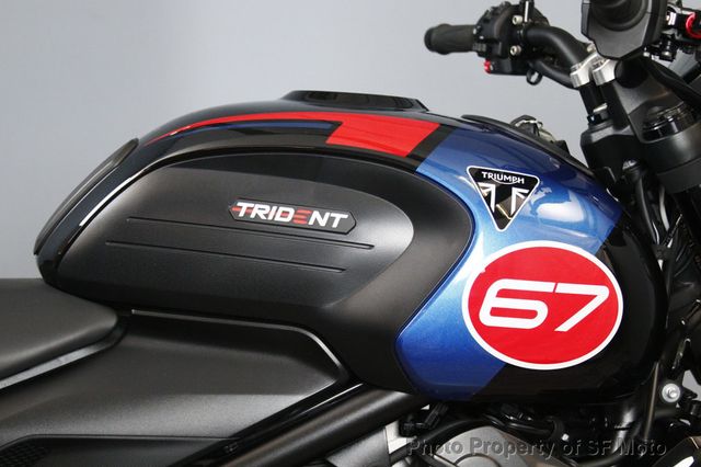 2026 Triumph Trident 660 Triple Tribute Only 1526 Miles - 23070249 - 34
