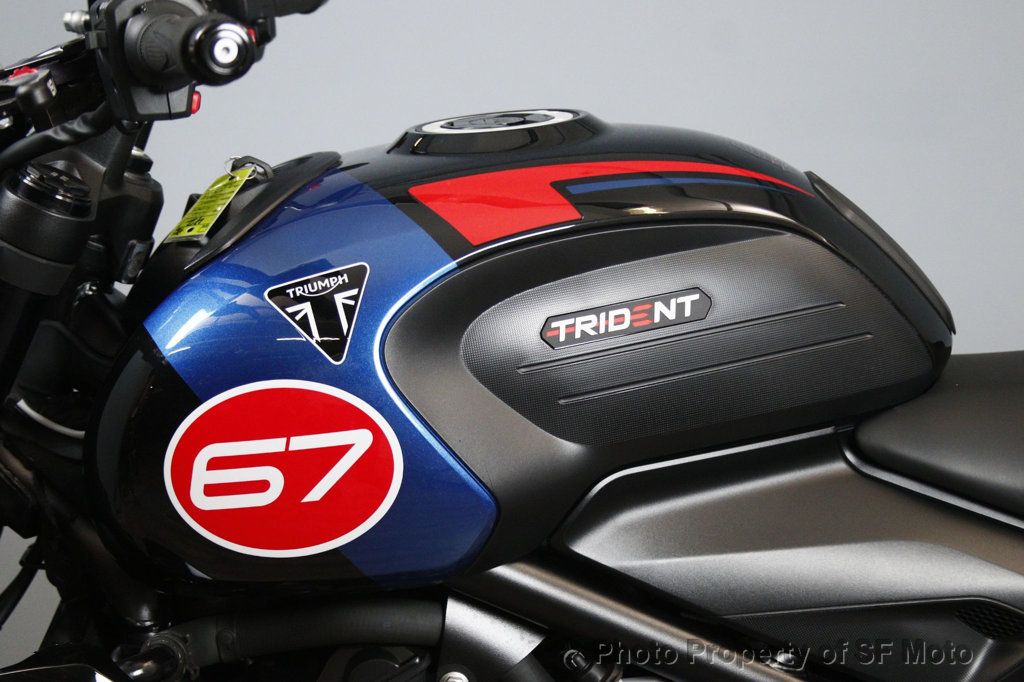 2026 Triumph Trident 660 Triple Tribute Only 1526 Miles - 23070249 - 35