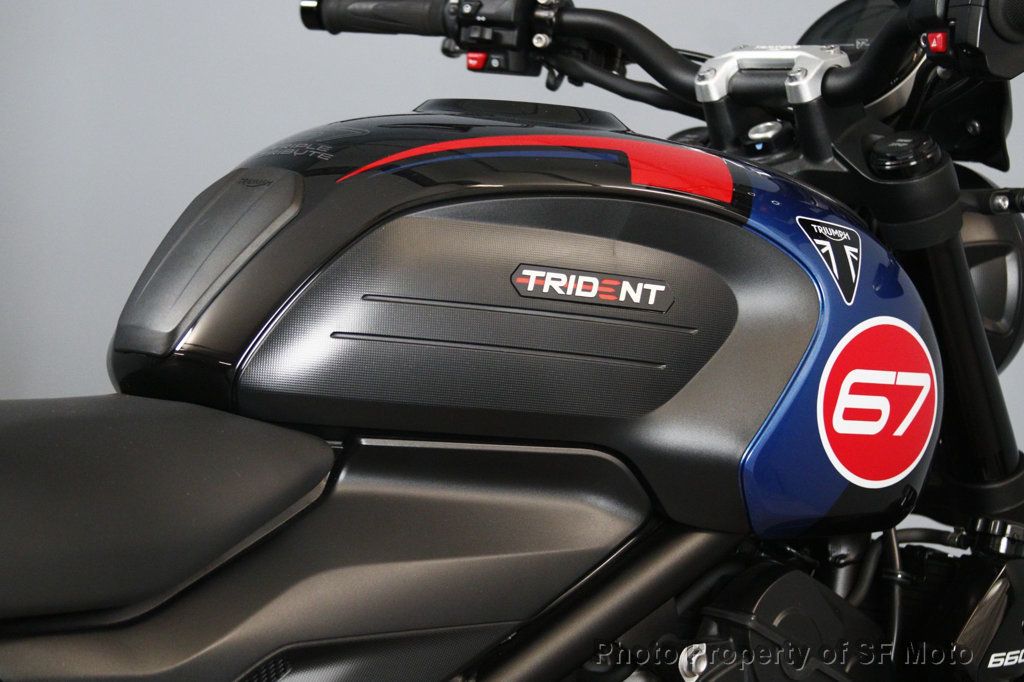 2026 Triumph Trident 660 Triple Tribute Only 1526 Miles - 23070249 - 36