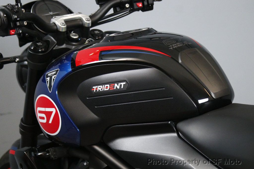 2026 Triumph Trident 660 Triple Tribute Only 1526 Miles - 23070249 - 37