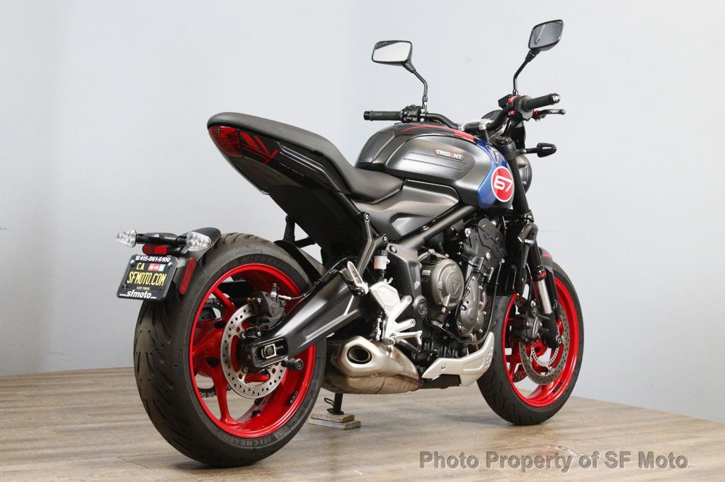 2026 Triumph Trident 660 Triple Tribute Only 1526 Miles - 23070249 - 44