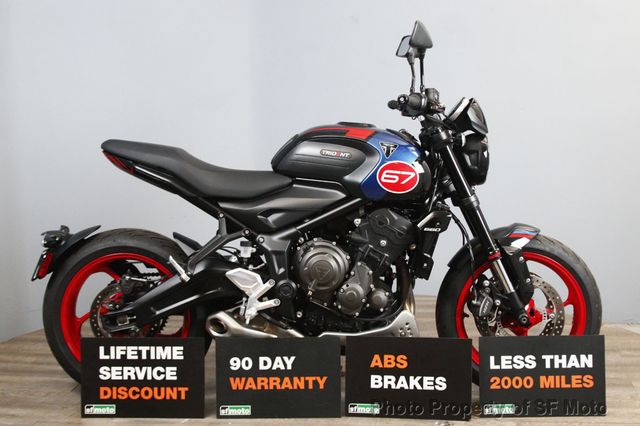 2026 Triumph Trident 660 Triple Tribute Only 1526 Miles - 23070249 - 4