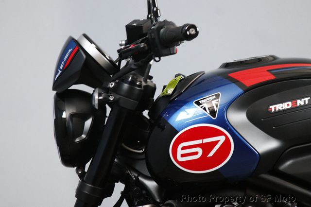 2026 Triumph Trident 660 Triple Tribute Only 1526 Miles - 23070249 - 6