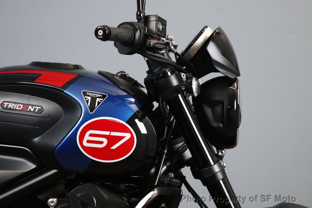 2026 Triumph Trident 660 Triple Tribute Only 1526 Miles - 23070249 - 7