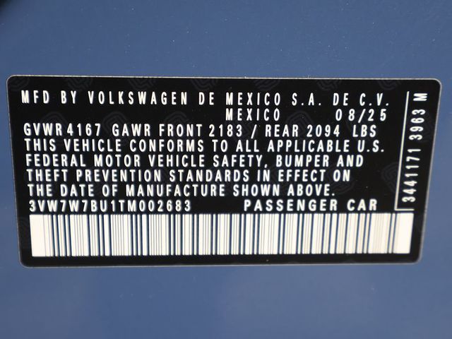 2026 Volkswagen Jetta SE Automatic - 23070353 - 52