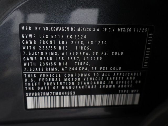 2026 Volkswagen Tiguan 2.0T S 4MOTION - 23013056 - 49