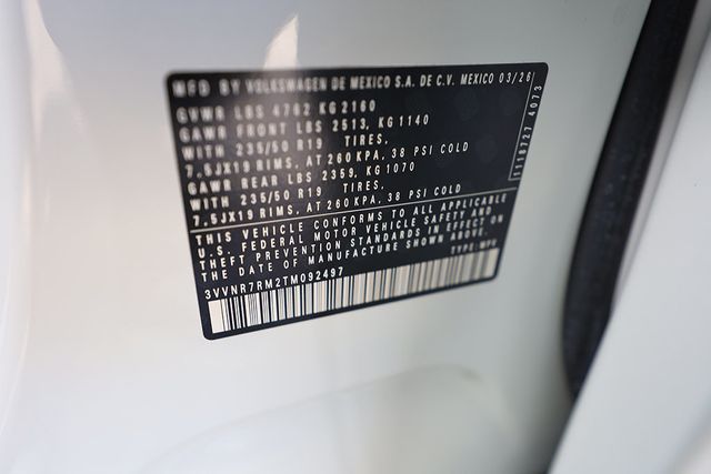 2026 VOLKSWAGEN TIGUAN SE FWD - 23051286 - 43