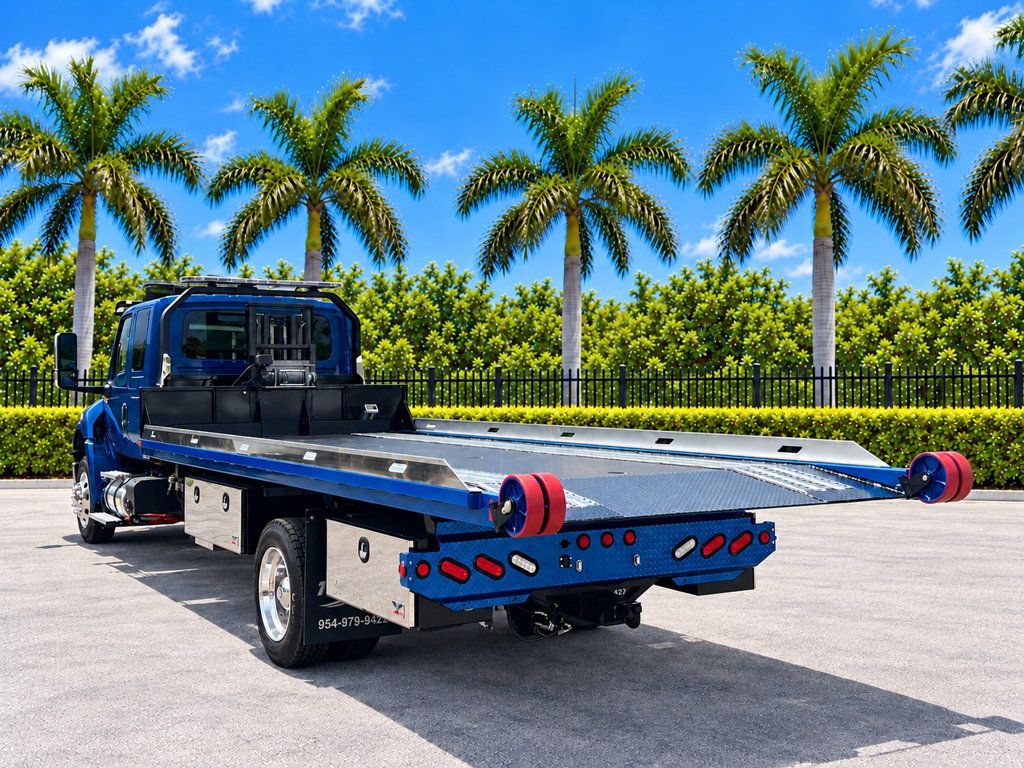 2027 International MV607 Extended Cab w/ 21' Advanced Fab Ground Deck Carrier Tow Truck - 23101654 - 9