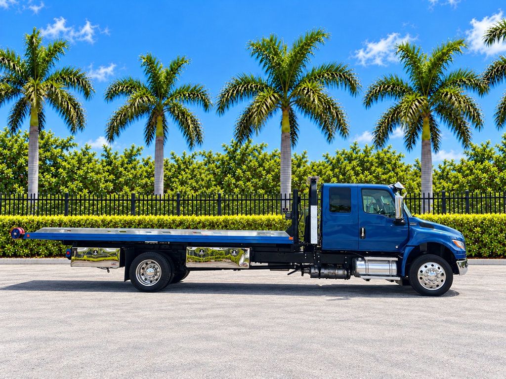 2027 International MV607 Extended Cab w/ 21' Advanced Fab Ground Deck Carrier Tow Truck - 23101654 - 13