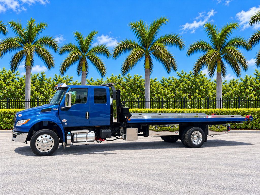 2027 International MV607 Extended Cab w/ 21' Advanced Fab Ground Deck Carrier Tow Truck - 23101654 - 5