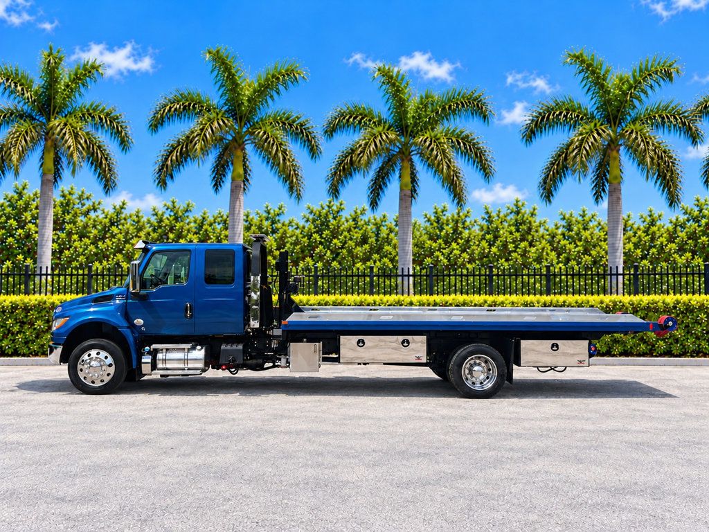 2027 International MV607 Extended Cab w/ 21' Advanced Fab Ground Deck Carrier Tow Truck - 23101654 - 6