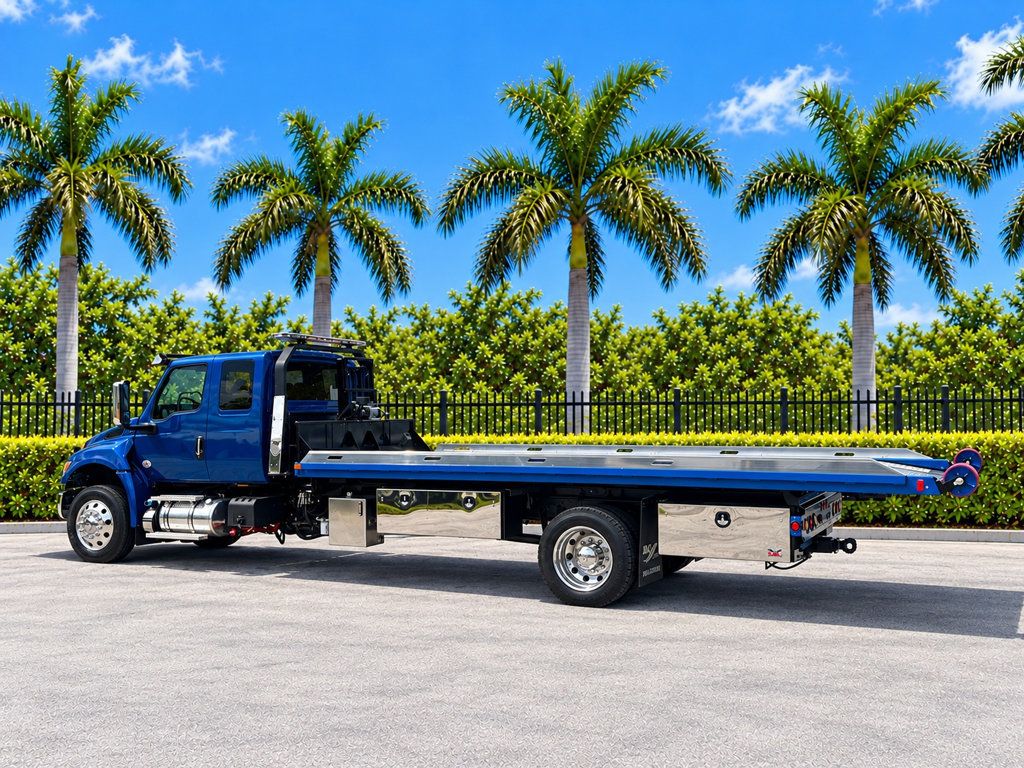 2027 International MV607 Extended Cab w/ 21' Advanced Fab Ground Deck Carrier Tow Truck - 23101654 - 7